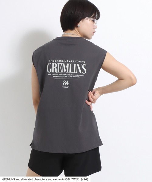 tシャツ Tシャツ レディース Gremlins（グレムリン）GIZMOギズモ キャラクタープリントノースリーブTシャツ メンズ レディース/ロックT｜zozo｜20