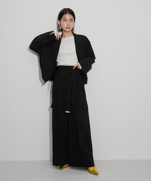 an___　　新品ADAM ET ROPE ドライボイルワークパンツ ADAM ET ROPE' パンツ 「サステナブル」ドライボイルワーク