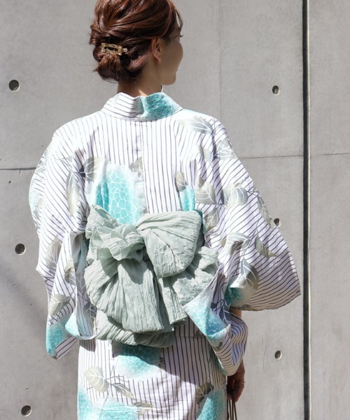 Pierrot（ピエロ） 浴衣 兵児帯セットセパレート浴衣 レディース