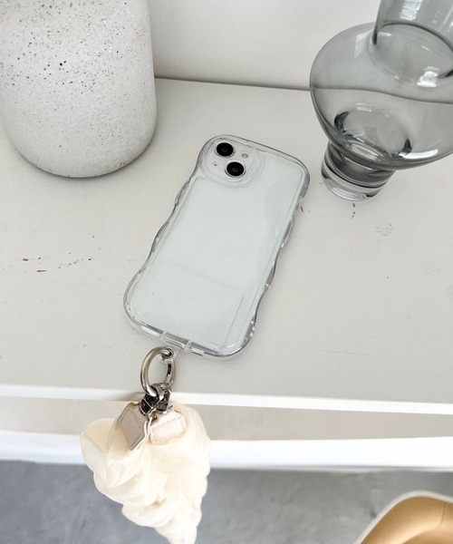 Me% スマホケース 「iPhone14対応」クリアナミナミiPhoneケース 128494