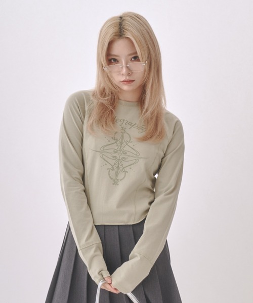 tシャツ (Women) Pigment Long Sleeve レディース