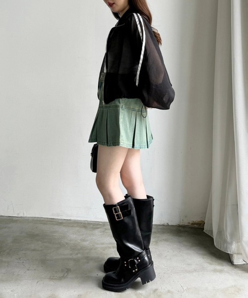 one after another NICE CLAUP ジャケット ブルゾン ライン入り