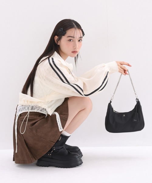 one after another NICE CLAUP ジャケット ブルゾン ライン入り