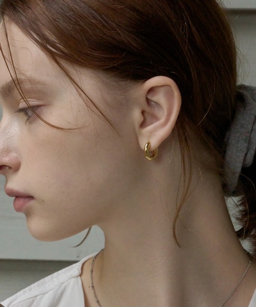 GIUNON ピアス simple hoop pierce / シンプルフープピアス