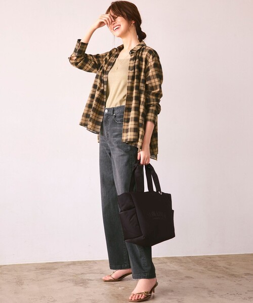 ワイドパンツ ジーンズ デニム デニムパンツ 23区DENIM ストレッチ