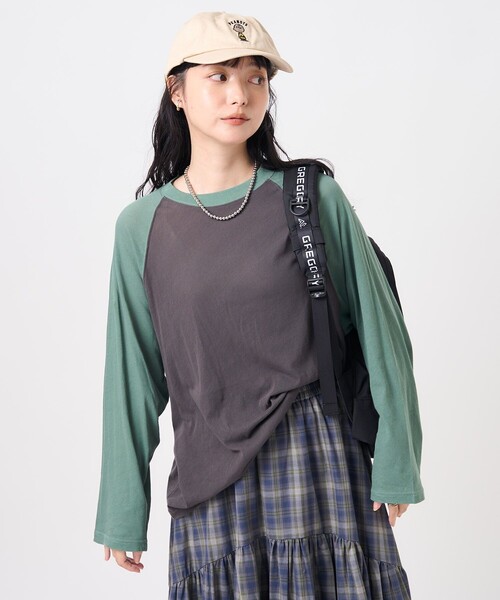 tシャツ シアーラグランTシャツ レディース | FREAK'S STORE