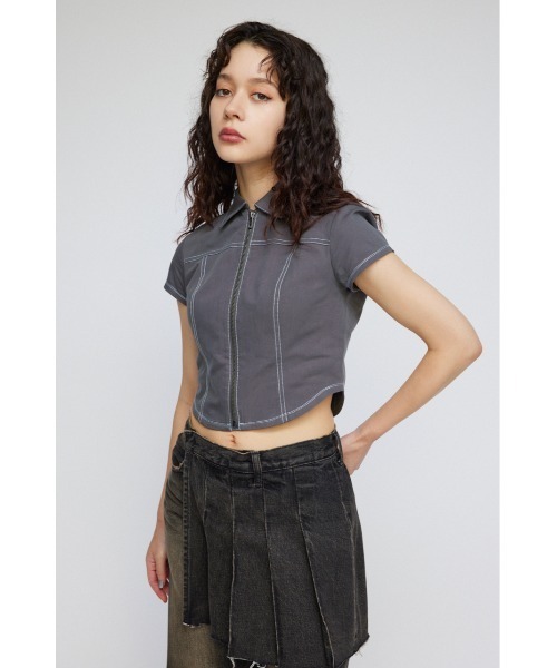 「LAGUA GEM」 ノースリーブトップス FREE ブラック レディース LAGUA GEM | OFF SHOULDER 2WAY トップス (その他トップス
