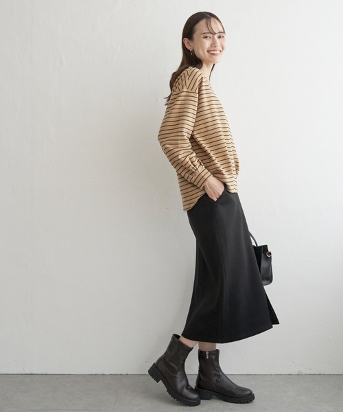 ikka（イッカ） スカート 「洗濯機で洗える」 GOKU楽ダンボールタイト