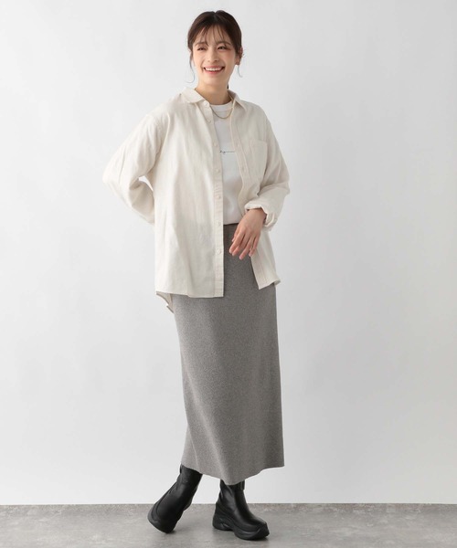 GLOBAL WORK（グローバルワーク） シャツ やわらかリッチネル