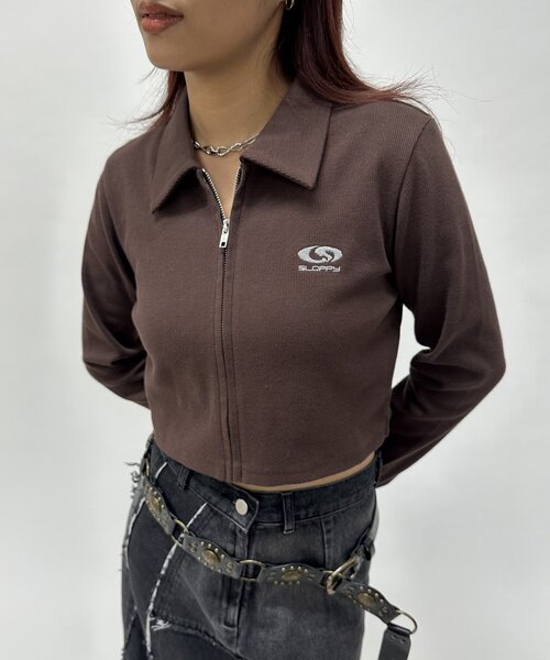 WHO'S WHO gallery スロッピー フューチャー ロゴ ジップ T WHO'S WHO gallery tシャツ 「SLOPPY/スロッピー」フューチャー