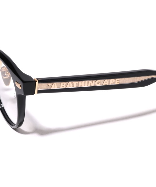 A BATHING APE 伊達メガネ メガネ 眼鏡 OPTICAL FLAME #6 メンズ 
