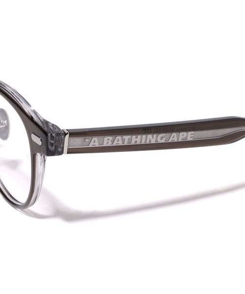 A BATHING APE 伊達メガネ メガネ 眼鏡 OPTICAL FLAME #6 メンズ 