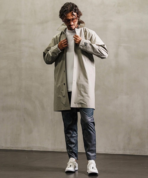 1minute 1second（ワンミニットワンセカンド） ステンカラーコート