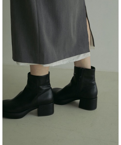 アンヌーク[完売] ロングブーツ38 未使用】38 anuke アンヌーク エコレザーロングブーツ - メルカリ