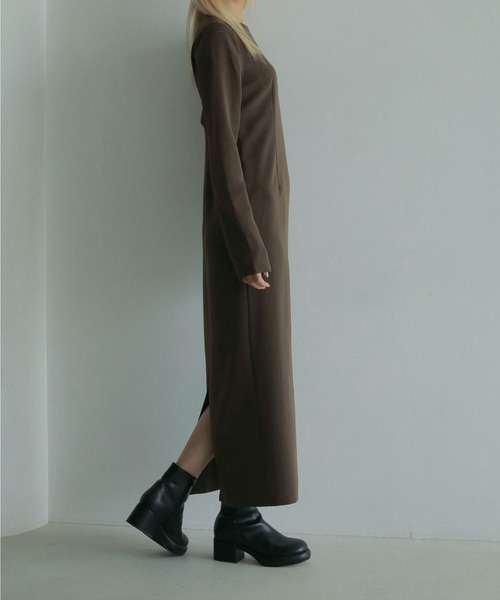 anuke（アンヌーク） ブーツ Round Leather Boots レディース