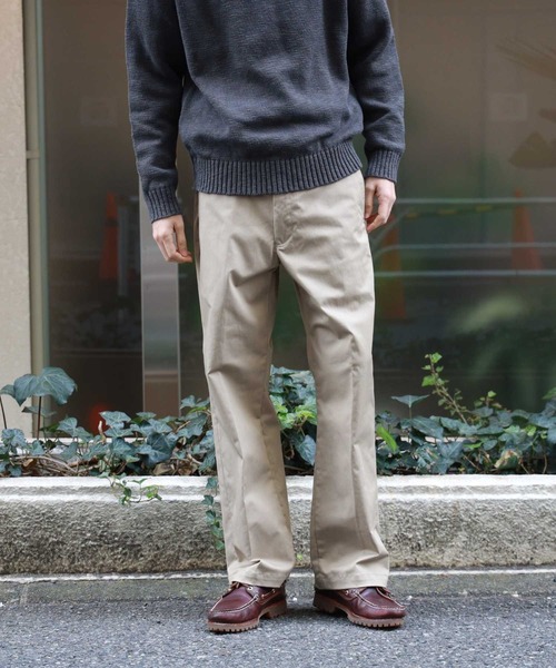 BACK NUMBER パンツ 「BACK NUMBER」ストレッチチノトラウザー