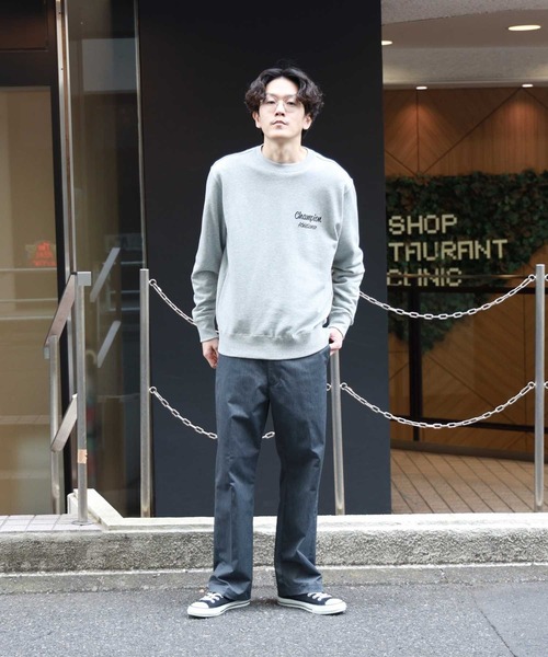 BACK NUMBER パンツ 「BACK NUMBER」ストレッチチノトラウザー メンズ