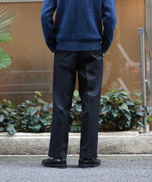 BACK NUMBER パンツ 「BACK NUMBER」ストレッチチノトラウザー メンズ