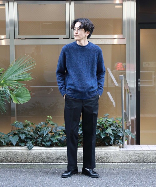 BACK NUMBER パンツ 「BACK NUMBER」ストレッチチノトラウザー メンズ