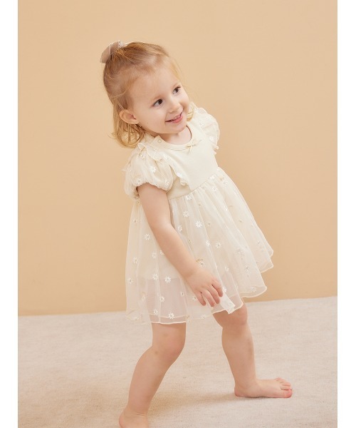 gelato pique Baby スターチュールロンパース& スタイ　新品 楽天市場】【BABY】スターチュールロンパース gelato pique