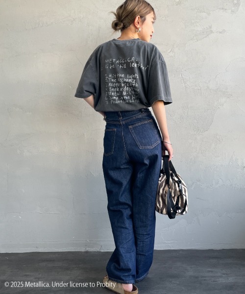tシャツ 「GOOD ROCK SPEED/グッドロックスピード」 別注 LLICA ロックプリントTシャツ(No Life 'Til Lea GOOD ROCK SPEED [グッドロックスピード] 別注 METALLICA ロック