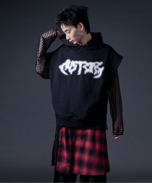 Ellno Loset（エルノロゼット） パーカー アソートモチーフロゴ