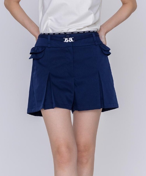 archivio（アルチビオ） パンツ 「LADIES」ベルト付き撥水ショート