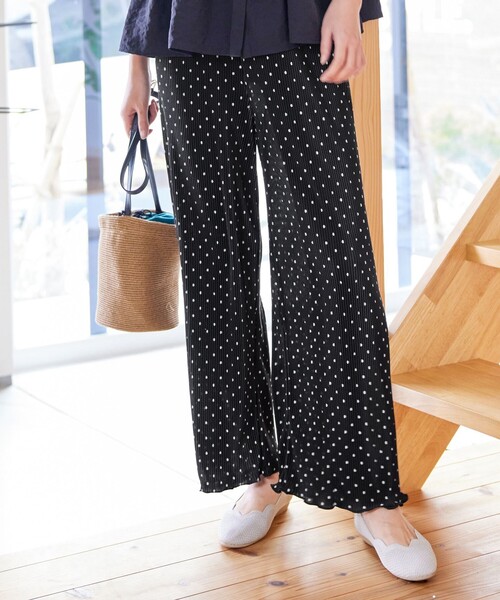 Tiaclasse パンツ プリーツパンツ レディース : ZOZOTOWN Yahoo