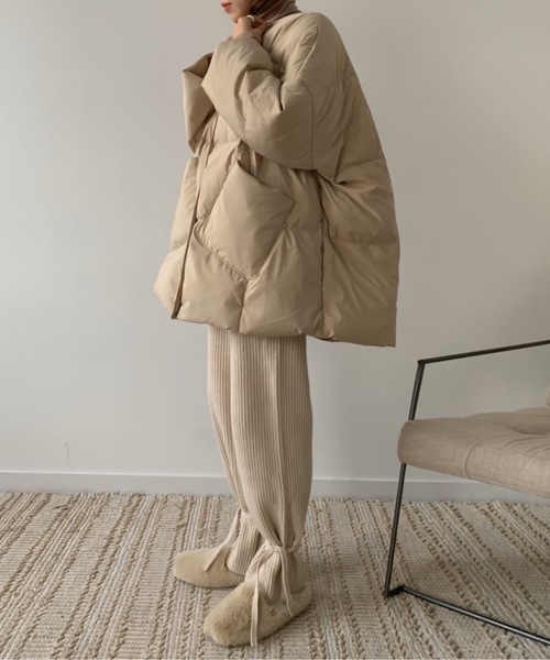Didot.showroom ダウンジャケット FREE ベージュ レディース