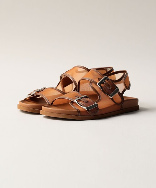 【専用】FABIO RUSUCNI ファビオ　サンダル FABIO RUSCONI(ファビオルスコーニ) cross belt footbed sandals