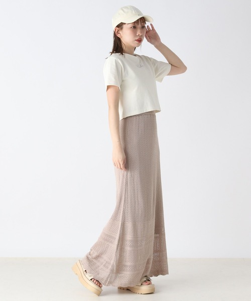 「Heather」 ニットスカート FREE アイボリー レディース_画像9