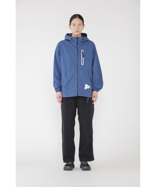 アンドワンダー　ナイロンジャケット　メンズ and wander ナイロンジャケット BRUSHED NYLON JACKET