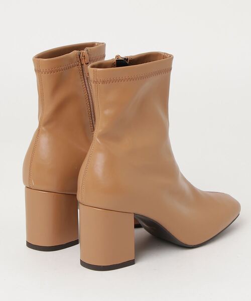 「REZOY」 ショートブーツ S ベージュ レディース_画像2