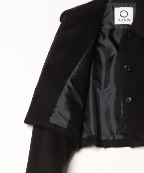 「MARW UNITED ARROWS」 ジャケット 38 コバルトブルー レディース_画像2