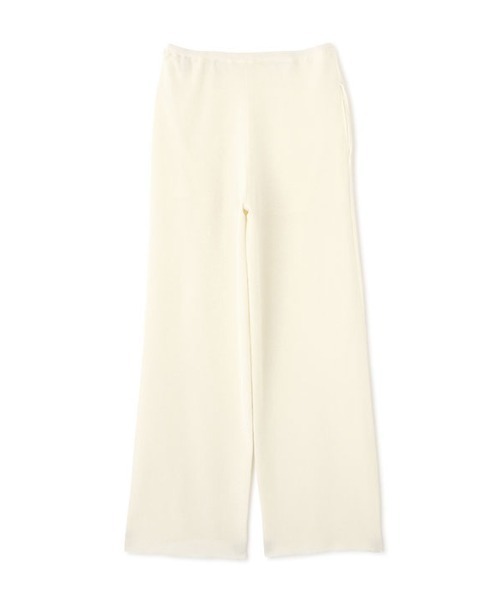 etre tokywn バミューダニットパンツ ETRE TOKYO（エトレトウキョウ） パンツ ソフトシアーワイドニット