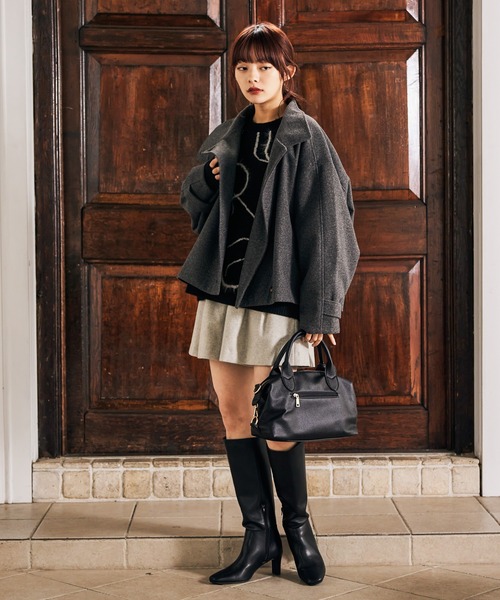 mysty woman（ミスティウーマン） ボストンバッグ ミドルボストンBAG