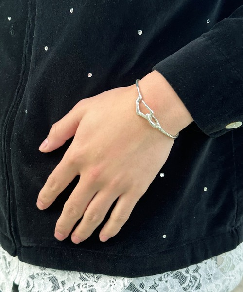 バングル 「silver925」HookChain Bangle/フックチェーンバングル メンズ レディースの画像