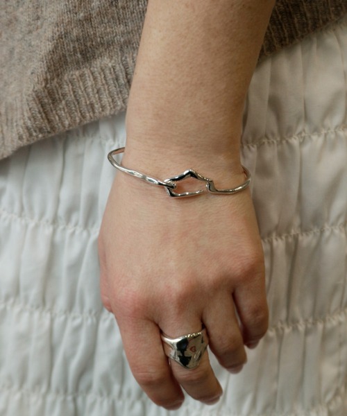 バングル 「silver925」HookChain Bangle/フックチェーンバングル メンズ レディースの画像