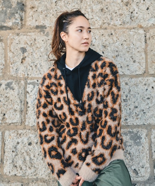 HUF（ハフ） ニットカーディガン - ブラウン メンズ : ZOZOTOWN Yahoo