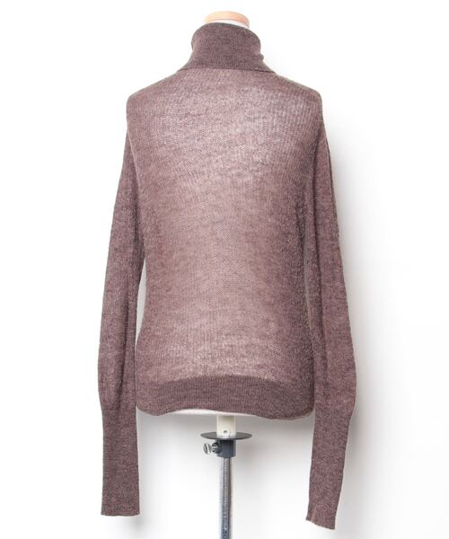 「ETRE TOKYO」 タートルネックニット FREE ブラウン レディース_画像2
