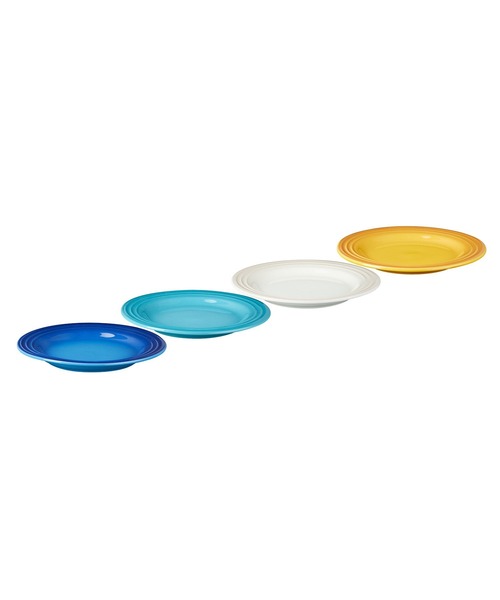 Le Creuset（ル・クルーゼ） 食器 アペタイザー プレート 17cm (4枚
