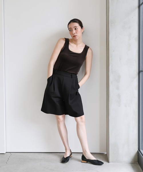 select MOCA（セレクトモカ） タンクトップ ノースリーブ 2WAYベロア