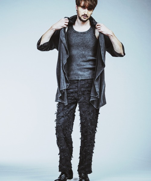 No ID. デニムパンツ ズボン NO ID.（ノーアイディー） ジーンズ 「NO ID.」Patchwork Denim Easy