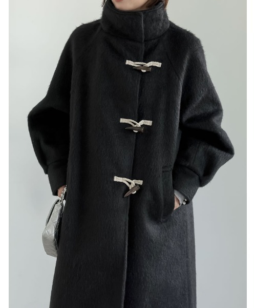 「Re:EDIT」 ダッフルコート MEDIUM アイボリー レディース_画像2