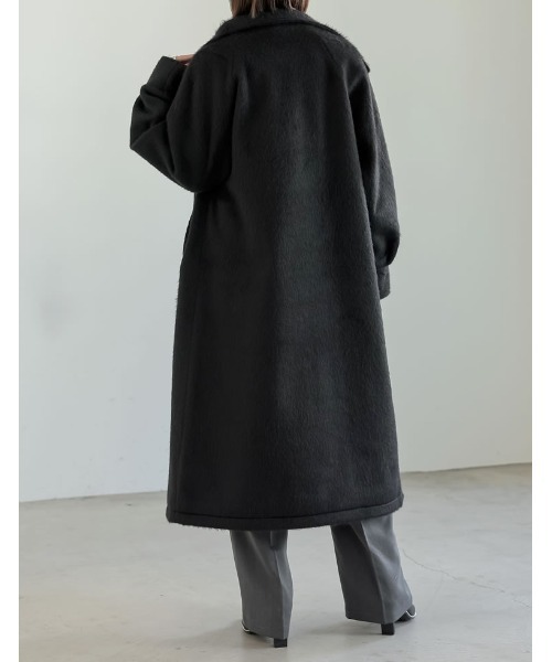 「Re:EDIT」 ダッフルコート MEDIUM アイボリー レディース_画像7