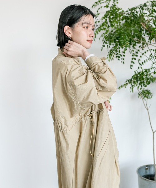 RIVE DROITE コート ノーカラー ボタンレス F RIVE DROITE コート ノーカラー ボタンレス F