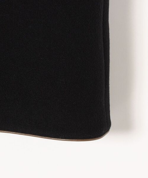 「SHIPS any」 ノーカラーコート 38 クリーム レディース_画像5