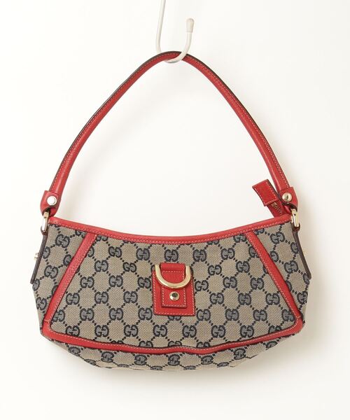 GUCCI 「GUCCI」 アビー GGキャンバス ハンドバッグ - ブラウン