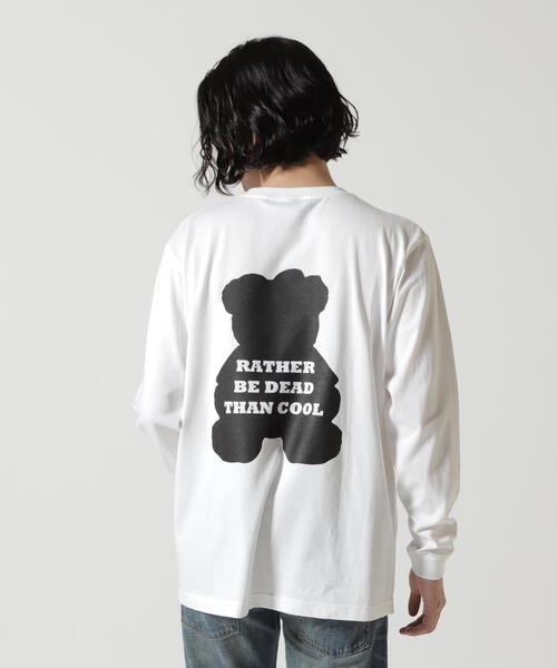 STUD MUFFIN／スタッドマフィン／Bear シークイン L／S Tee STUD MUFFIN tシャツ MUFFIN/スタッドマフィン/Bear シークイン