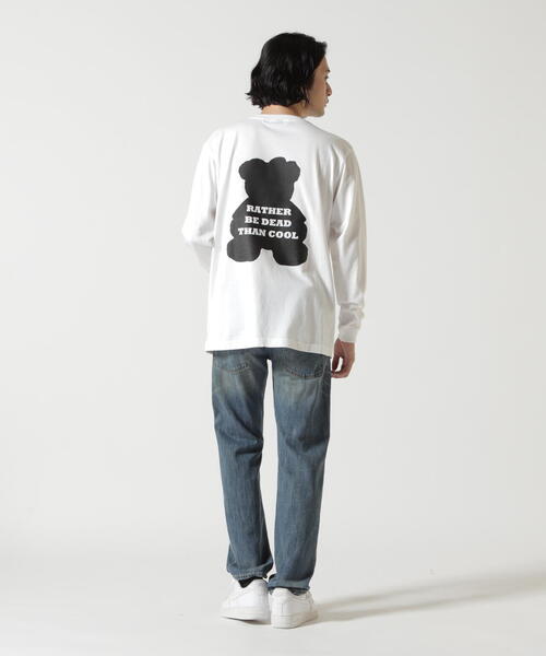 STUD MUFFIN／スタッドマフィン／Bear シークイン L／S Tee STUD MUFFIN tシャツ MUFFIN/スタッドマフィン/Bear シークイン